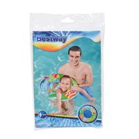 Opblaasbare drijver Bestway Multicolour 48 x 48 x 11 cm - thumbnail