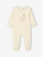 Babyslaappakje voor meisjes DISNEY ANIMALS® Panpan in fluweel / velours vanille - thumbnail