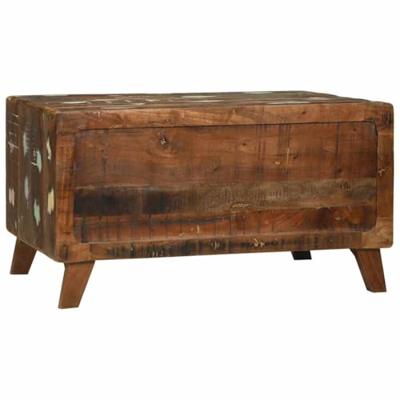 Salontafel Multikleur 80 x 54 x 45 cm massief gerecycled hout