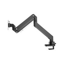 Neomounts NM-D775BLACKPLUS Monitor-tafelbeugel 1-voudig 25,4 cm (10) - 124,5 cm (49) Zwart Roteerbaar, Zwenkbaar, Kantelbaar - thumbnail