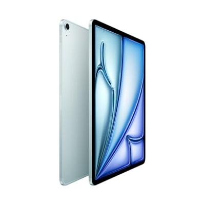 Apple iPad Air 13-inch met M3‑chip: Liquid Retina-display, 256 GB, 12‑MP camera aan de voor -en achterkant, wifi 6E + 5G mobiel internet, gemaakt voor Apple Intelligence, Touch ID – Blauw