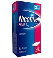 Nicotinell Kauwgom fruit 2 mg (48 st) - thumbnail