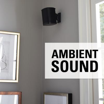 Sanus - Universal Sonos One Play:1 Wall Mount Sanus - Universal Sonos One Play:1 Wall Mount