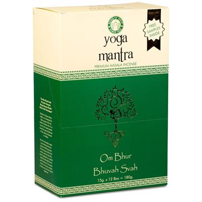 Wierook Masala Yoga Mantra (12 pakjes) Wierook Masala Yoga Mantra (12 pakjes)
