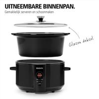 Brabantia BBEK1083MB Slowcooker Zwart - thumbnail