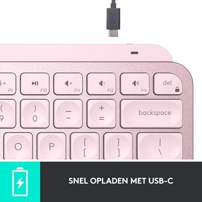 Logitech MX Keys Mini Minimalist Wireless Illuminated Keyboard toetsenbord - thumbnail