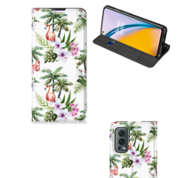 OnePlus Nord 2 5G | Hoesje maken | Flamingo Palms - thumbnail
