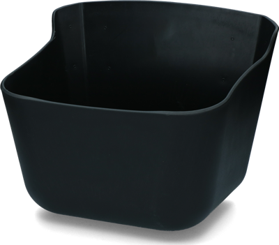 Voer-drinkbak 15 l hoek-wand