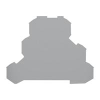 WAGO 2000-3291 Afsluitplaat 20 stuk(s) - thumbnail