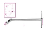 Beta Bougiesleutel met cardangewricht en T-handgreep 959 20,8 - 009590011 - thumbnail