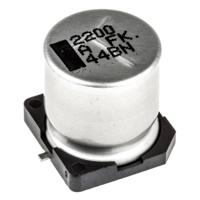 Panasonic Elektrolytische condensator SMD 2200 µF 10 V 20 % (Ø) 12.5 mm 1 stuk(s) - thumbnail