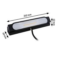Paulmann ABL Wallwasher 94670 Verlichtingssysteem GEV - Light in garden LED-vloerinbouwlamp LED 6 W Warmwit Antraciet - thumbnail