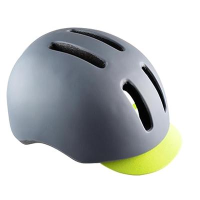 Polisport helm commuter mat grijs/fluo geel m 54-58cm Polisport helm commuter mat grijs/fluo geel m 54-58cm
