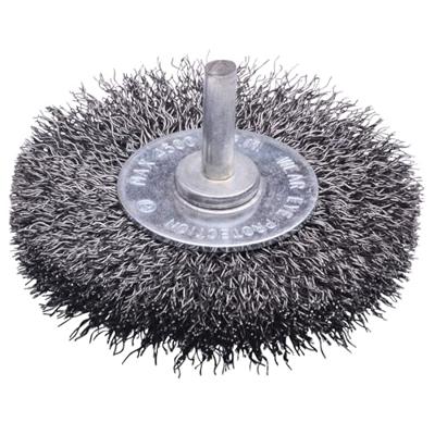 SW STAHL Sw-stahl ronde borstel round brush with 6mm shaf sw-steel d=75mm