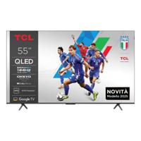TCL 55P8K QLED TV 4K HDR UHD Smart Google TV (Dolby Vision & Atmos, 144Hz Motion Clarity Pro, FreeSync, Onkyo 2.1, spraakbediening, compatibel met Google Assistant, Google Cast) - thumbnail