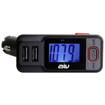AIV 530414 147279 FMT-719 BT-RDS FM-zender incl. handsfree-functie, met afstandsbediening, zwart