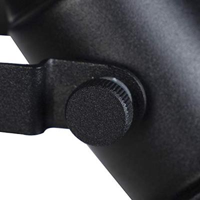 QAZQA Industriële vloerlamp zwart met goud 1-lichts - Tommy