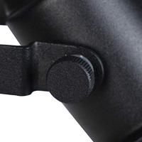 QAZQA Industriële vloerlamp zwart met goud 1-lichts - Tommy - thumbnail