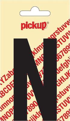 Plakletter Nobel Sticker zwarte letter N Pickup - Pickup