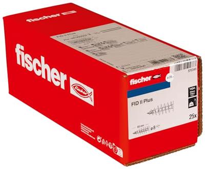 Fischer 570349 FID II Plus Isolatiemateriaal deuvel 80 mm 25 stuk(s) Fischer 570349 FID II Plus Isolatiemateriaal deuvel 80 mm 25 stuk(s)