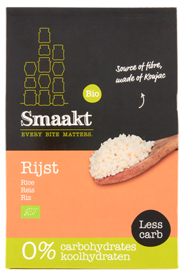 Smaakt Less Carb Konjac Rijst 270g bij Jumbo