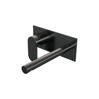Inbouw Wastafelmengkraan Brauer Gunmetal Edition Coldstart Rechte Uitloop Platte Hendel Links Geborsteld Gunmetal PVD Met Afdekplaat Brauer - thumbnail