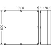 Hensel 2000006 Lege behuizing Kunststof 1 stuk(s) - thumbnail
