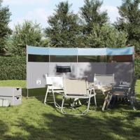 Windscherm camping waterdicht 366x152x152 cm blauw - thumbnail