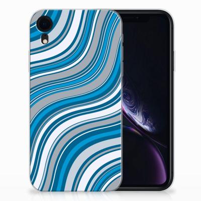 Apple iPhone Xr | TPU bumper | Waves Blue
