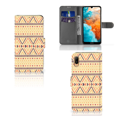 Huawei Y6 (2019) | Telefoon Hoesje | Aztec Yellow Huawei Y6 (2019) | Telefoon Hoesje | Aztec Yellow