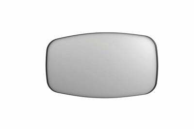 INK SP29 spiegel - 160x4x80cm contour in stalen kader - mat zwart 8409680