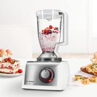 Bosch Haushalt MC812S814 Foodprocessor 1250 W Zilver, Wit - thumbnail