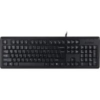A4Tech KR-92 toetsenbord Universeel USB QWERTY Engels Zwart - thumbnail