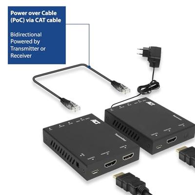 ACT AC7811 audio/video extender AV-zender & ontvanger