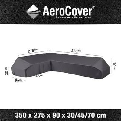AeroCover | Loungesethoes 350 x 275 x 90 x 30-45-70(h) | L-Platform Links
