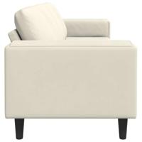 Bankstel Crème Fluweel - thumbnail