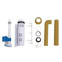 VidaXL Toiletstortbak met watertoevoer onderin 3/6 l currygeel - thumbnail