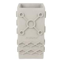 Zuiver Vaas 'Graphic' Square, Beton, kleur Grijs - thumbnail