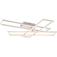 LED Plafondlamp 36W - Dimbaar met Afstandsbediening - Mat Wit Metaal - thumbnail