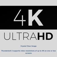C2G 0,5m USB-C naar USB-C Thunderbolt 3 100 Watt vermogen Delivery en Data Transfer Lead Geschikt voor gebruik met Galaxy S10, MacBook Pro, iPad Pro, Dell Latitude - thumbnail