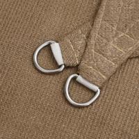 VidaXL Zonnezeil 160 g/m² 2,5x3,5 m hdpe taupe - thumbnail