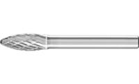 PFERD TOOLS 21000023 Freesstift Vlam Lengte 60 mm Afmeting, Ø 8 mm Werklengte 20 mm Schachtdiameter 6 mm - thumbnail