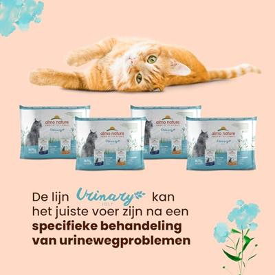 Almo Nature Urinary Help met kip natvoer kat (70 g) 60 x 70 g - thumbnail