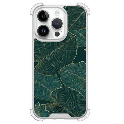 iPhone 14 Pro shockproof hoesje - Monstera leaves
