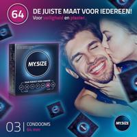 My Size - Natural Latex Condom 64 Width 3 St. - thumbnail