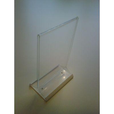 Menu-standaard acryl A5 - 15x21cm zwaar