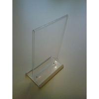 Menu-standaard acryl A5 - 15x21cm zwaar - thumbnail