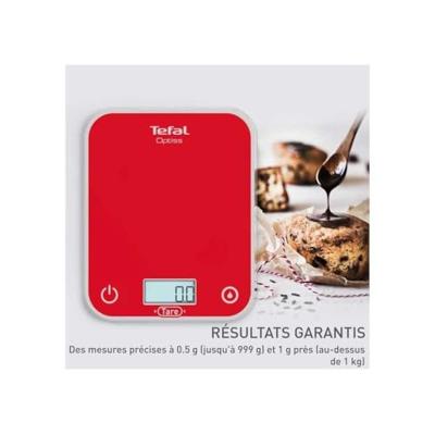 keukenweegschaal Tefal BC50U3V0 Rood Roze 5 kg keukenweegschaal Tefal BC50U3V0 Rood Roze 5 kg