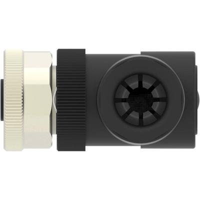 TE Connectivity T4112502041-000 Sensor/actuator connector, niet geassembleerd M12 Aantal polen (sensoren): 4 Bus, haaks 1 stuk(s)