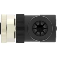 TE Connectivity T4112502041-000 Sensor/actuator connector, niet geassembleerd M12 Aantal polen (sensoren): 4 Bus, haaks 1 stuk(s) - thumbnail